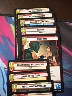 Sabine Wren Star Wars Unlimited Card Deck Lot Custom Playable - Image 3