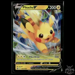 Pikachu V SWSH285 SWSH: Sword & Shield Promo Cards NM Pokemon - Image 1