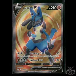 Lucario V SWSH213 SWSH: Sword & Shield Promo Cards NM Pokemon - Image 1