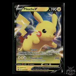Pikachu V SWSH061 SWSH: Sword & Shield Promo Cards NM Pokemon - Image 1
