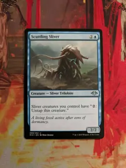 MTG Card: Scuttling Sliver - Image 1