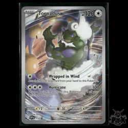 Tornadus 210 SV: Scarlet & Violet Promo Cards NM Pokemon 2023 - Image 1