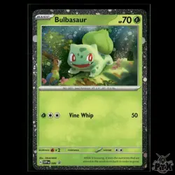 Bulbasaur (Cosmos Holo) 046 SV: Scarlet & Violet Promo Cards NM Pokemon - Image 1