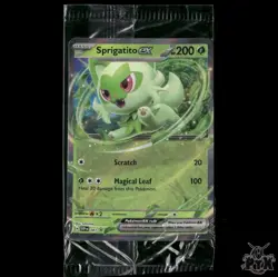 Sprigatito ex 087 SV: Scarlet & Violet Sealed Promo Cards NM Pokemon - Image 1