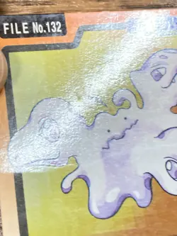 Pokemon Carddass Card Ditto File No.132 Bandai Pocket Monsters 1997 Japan - Image 4