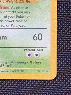 Venusaur 15/102 Celebrations Holo 25th Anniversary Pokemon Card - Image 3