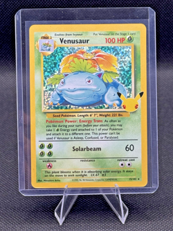 Venusaur 15/102 Celebrations Holo 25th Anniversary Pokemon Card - Image 5