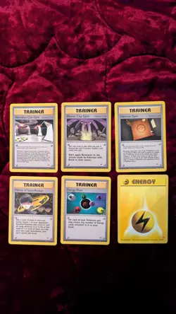 ​WotC POKEMON GYM HEROES LOT - 40 Cards 2000 Misty, Sabrina, Lt. Surge - Image 3