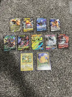 Pokemon Collection Rare Random Bulk EX and V cards With limited edition raichu - Image 2