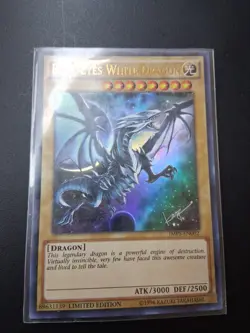Yugioh Blue-Eyes White Dragon JMPS-EN002 Ultra Rare Limited Edition LP - Image 1