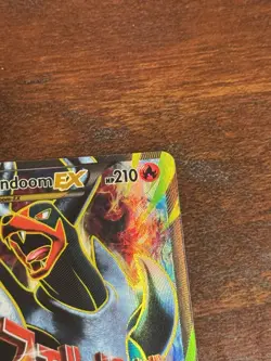 Pokemon Card M Houndoom EX 154/162 Ultra Rare Full Art Holo Breakthrough 2015 - Image 3