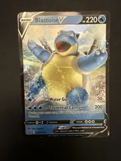 Pokemon Blastoise V Promo SWSH: Sword & Shield Holo SWSH101 Card - Image 1