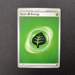 Basic Grass Energy Reverse Holo 001 Scarlet & Violet Pokemon Card - Image 2