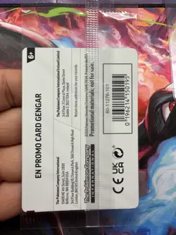 Pokemon Gengar Sealed Promo Card- GameStop Stamped Exclusive - Image 2