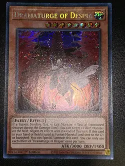 Yugioh! Dramaturge of Despia - MP22-EN124 - Prismatic Secret Rare - 1st Editi - Image 1