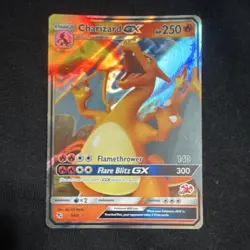 Pokemon Charizard GX 9/68 Hidden Fates Ultra Rare Holo HP250 English Card - Image 1