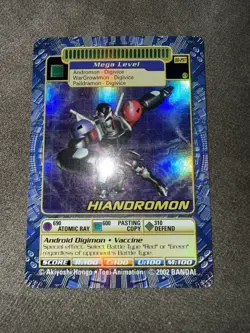 Digimon Digi-Battle Series 6 Hiandromon BO-297 Holo Foil! Card - Image 1
