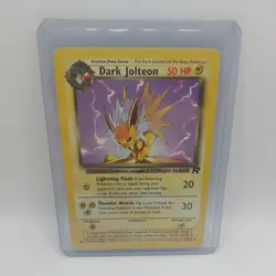 Dark Jolteon 38/82 Team Rocket Regular Uncommon Pokemon Card Wotc - Image 1