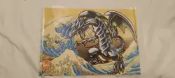 1/100 Yugioh WCS 2025 Blue Eyes White Dragon Ukiyo-e Print - Image 1