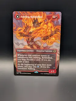 MTG - Ashling, Rekindled / Ashling, Rimebound - BORDERLESS - ECL #290 - Rare - Image 1