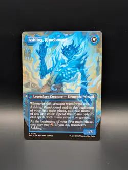 MTG - Ashling, Rekindled / Ashling, Rimebound - BORDERLESS - ECL #290 - Rare - Image 2