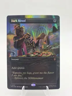 Dark Ritual (Borderless) Commander: Teenage Mutant Ninja Turtles Foil - Image 1