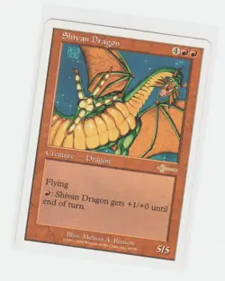 Magic the Gathering ~ MTG ~ 1x Shivan Dragon ~ Beatdown ~ MP - Image 1