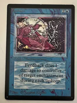 Magic the Gathering MTG Beta Feedback LP+ (Beta Bob) - Image 1