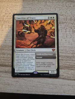 Emeritus of Truce Secrets of Strixhaven Regular - Image 1