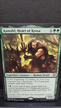 MTG Kamahl, Heart of Krosa M Commander Legends 237 NM - Image 1
