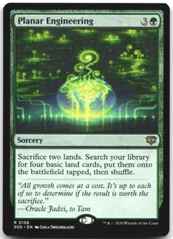 Planar Engineering 158 Rare Secrets of Strixhaven Magic: The Gathering Near Mint - Image 1