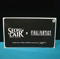 MTG Secret Lair x Final Fantasy: Game Over Rainbow Foil Magic the Gathering New - Image 1