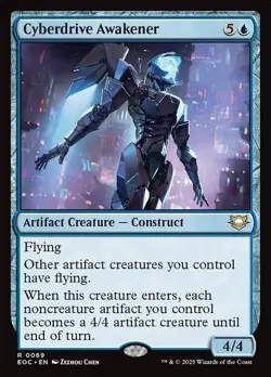 Cyberdrive Awakener-Edge Of Eternities Commander-Regular-69-NM - Image 1