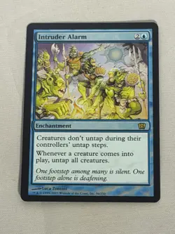 MTG FOIL Intruder Alarm 8th Edition Magic the Gathering - Image 1