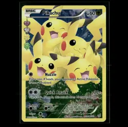Pikachu (Full Art) RC29/RC32 Generations: Radiant Collection NM Pokemon - Image 1