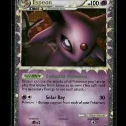 Espeon (Prime) 81/90 Undaunted NM/LP Pokemon - Image 1