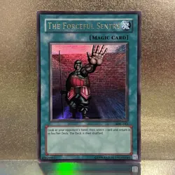 YuGiOh • The Forceful Sentry • MRL-045 • Unlimited Holo Ultra Rare • MP - Image 1