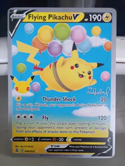 Flying Pikachu V 006/025 2022 Pokemon World Championships - Image 1