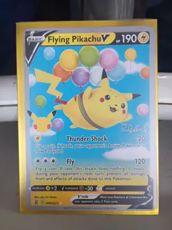 Flying Pikachu V 006/025 2022 Pokemon World Championships - Image 3