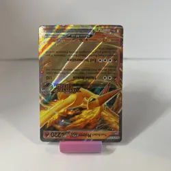 Pokemon TCG Team Rockets Moltres EX Destined Rivals 031/182 Stamped UPC Promo - Image 2