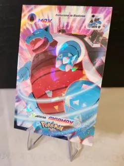 Pokemon Card Database 2 Cracked Ice Holo Gigamax Blastoise #009 Near Mint - Image 1