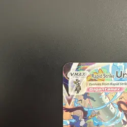Pokemon Rapid Strike Urshifu VMAX Alternate Art Secret 170/163 Swsh05 - Image 2