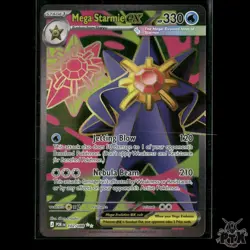 Mega Starmie ex 102/088 ME03: Perfect Order NM Pokemon - Image 1