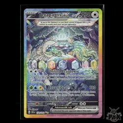Terapagos ex 170/142 SV07: Stellar Crown NM Pokemon - Image 1