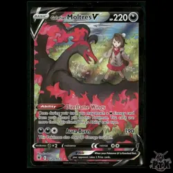 Galarian Moltres V TG20/TG30 SWSH10: Astral Radiance Trainer Gallery HP Pokemon - Image 1