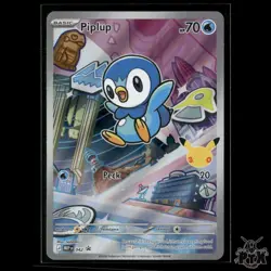 Piplup 042 ME: Mega Evolution Promo NM Pokemon - Image 1