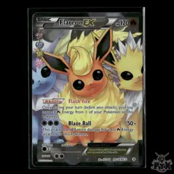 Flareon EX (Full Art) RC28/RC32 Generations: Radiant Collection LP Pokemon - Image 1