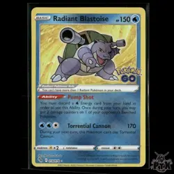 Radiant Blastoise 018/078 Pokemon GO NM Pokemon - Image 1