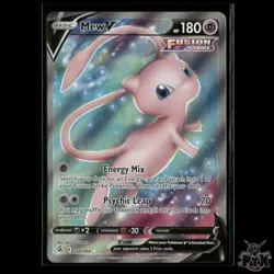 Mew V (Full Art) 250/264 SWSH08: Fusion Strike NM Pokemon - Image 1