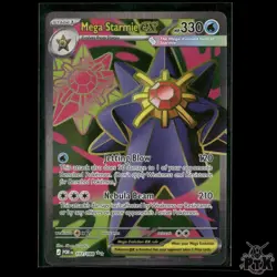 Mega Starmie ex 102/088 ME03: Perfect Order NM Pokemon - Image 1